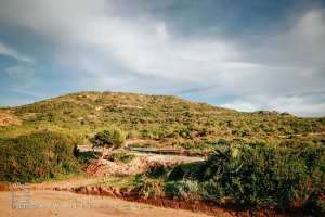Route sinueuse vers les plages de Madagh 0, 1 et 2