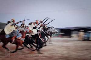 Cavaliers en parfaite harmonie - Waada de Tamesna (Commune El Hassasna, Wilaya de Saida) Mai 2015
