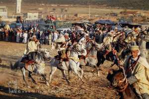 استعدادات الخيول والفرسان - وعدة تامسنا (بلدية الحساسنة، ولاية سعيدة) ماي 2015