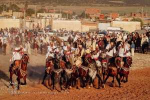 استعراض الخيل المُدرع - وعدة تامسنا (بلدية الحساسنة، ولاية سعيدة) ماي 2015