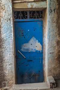 Porte en fer, derb Sidi Lacene à Tlemcen