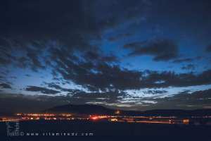 Crépuscule sur la fête, Waada d'El Gor, Wilaya de Tlemcen, Octobre 2016