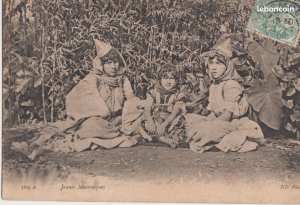 Algérie, Tlemcen, Jeunes Mauresques