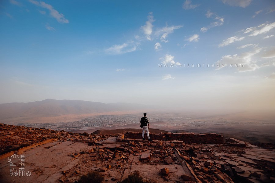 Fort militaire Français au Djebel Aissa à 1500m  (Ain Sefra)