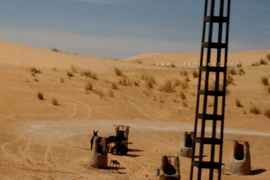 Puits sur la RN16 menant à El Oued