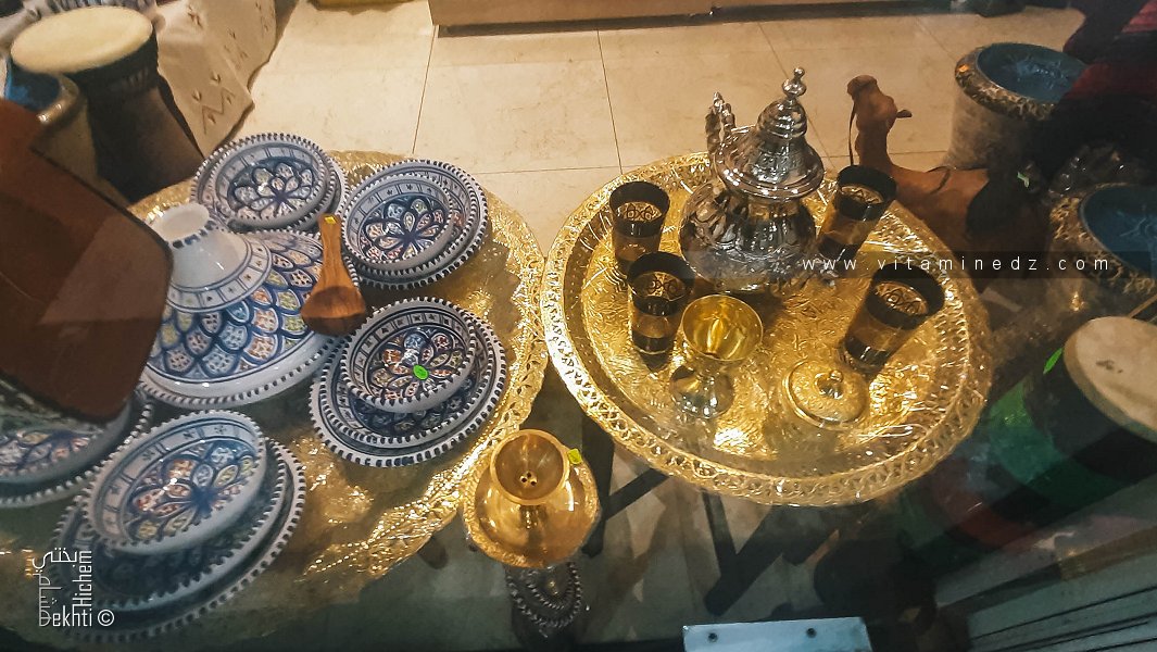 Magasin d'artisanat à Alger