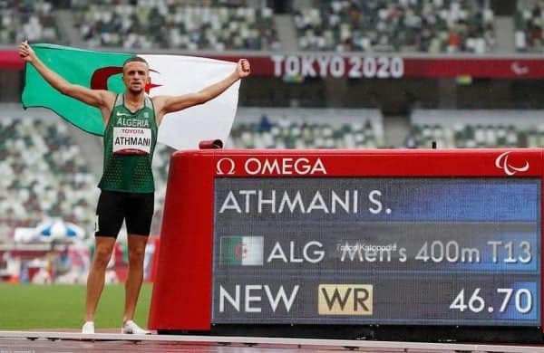 L’athlète algérien Skander Djamil Athmani