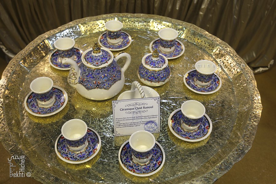 Céramique Ould Ramoul de Médéa au Salon international de l'Arisanat à Oran