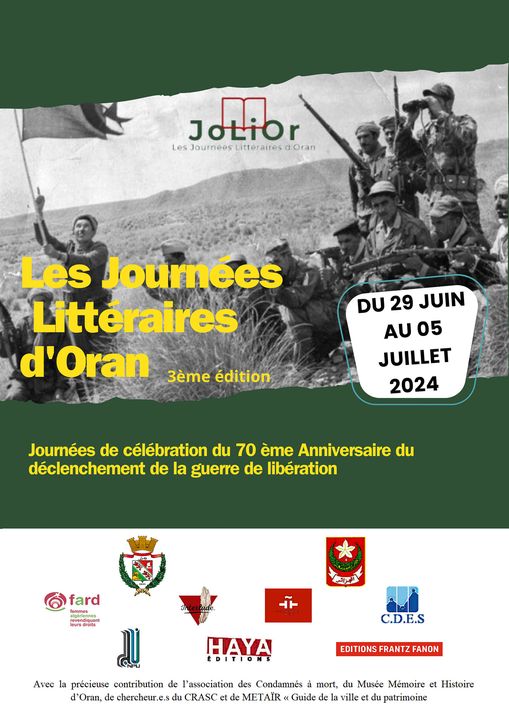 la troisième édition des Journées Littéraires d'Oran