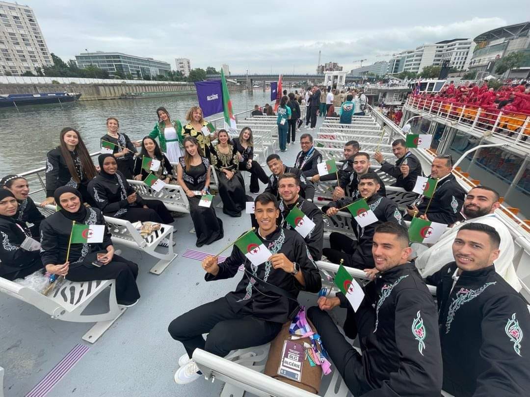 الوفد #الجزائري 🇩🇿المشارك في أولمبياد باريس