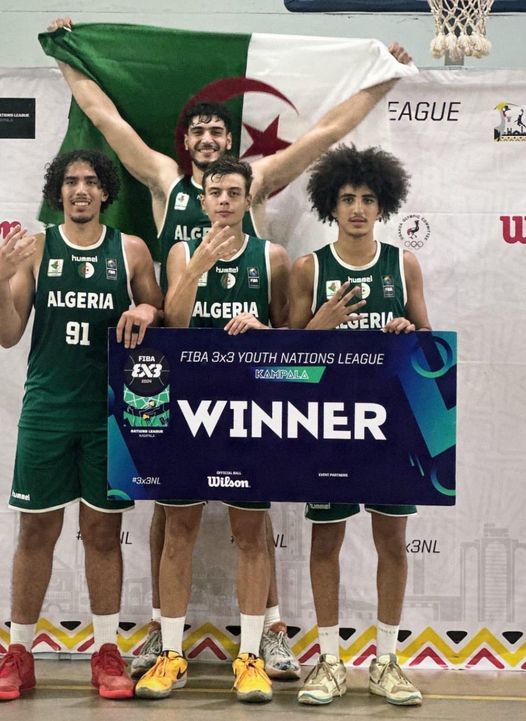 Bravo à l’équipe algérienne de basket 3x3