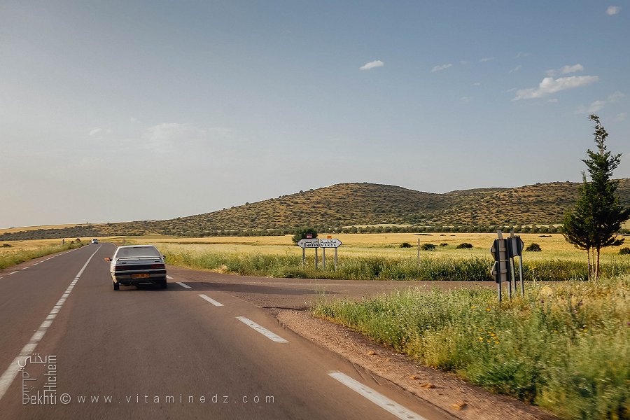 Plaque vers Makda (Mascara)