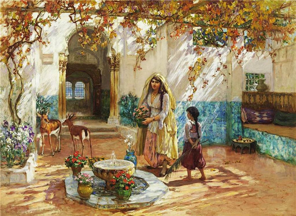 L'Algéroise dans son Riad