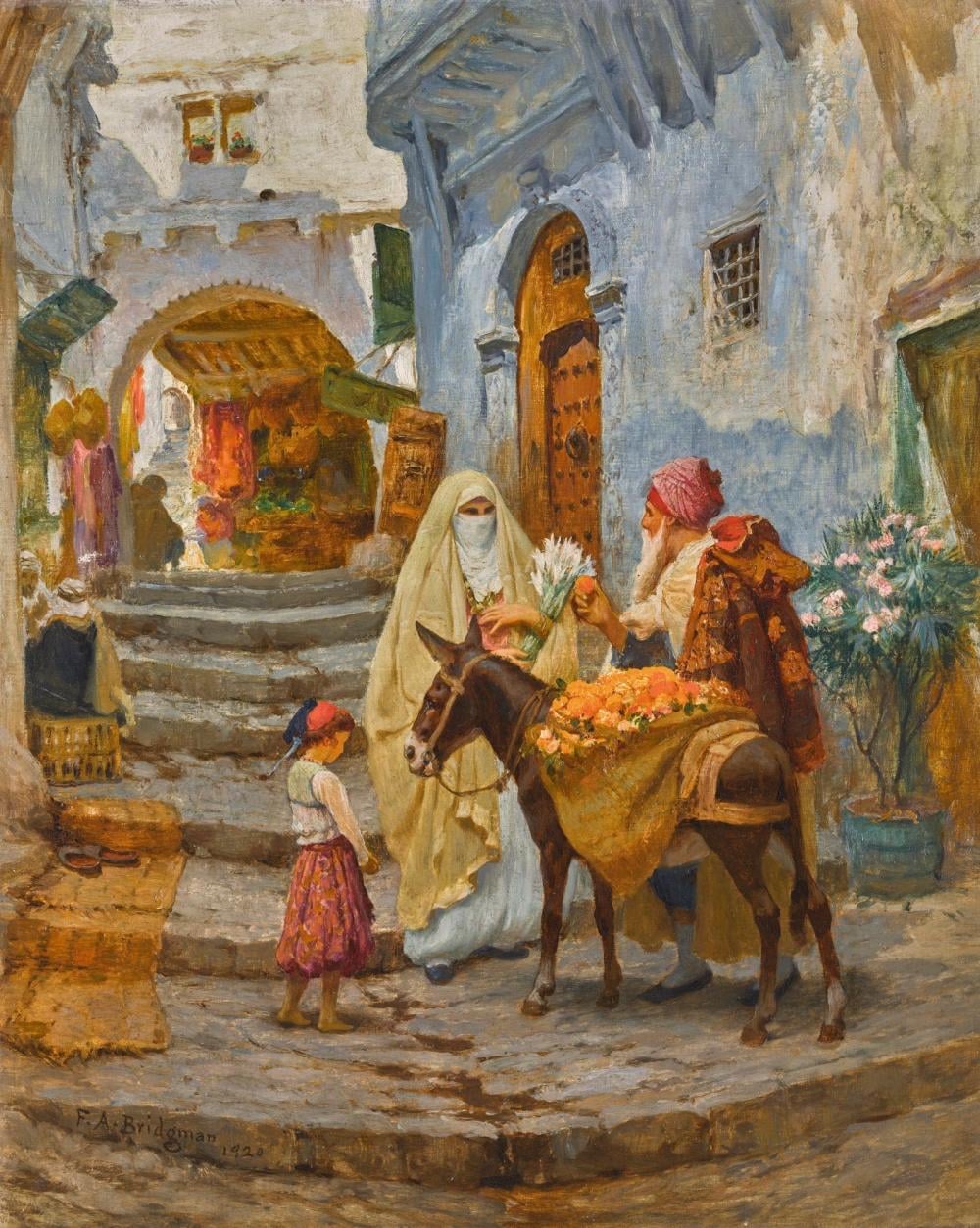 Casbah d'Alger, Le Vendeur d'Oranges.