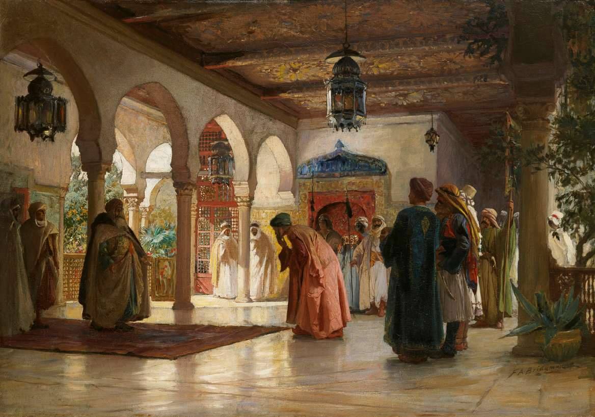 Palais de Consatntine, Réception d'un Ambassadeur