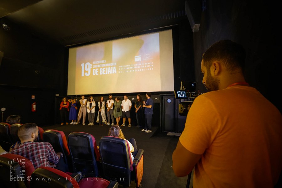 Échanges animés lors des projections