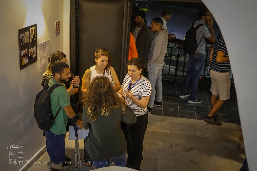 Un espace de discussion après la projection