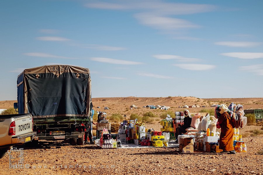 Camion de ravitaillement : l'abondance au cœur du désert