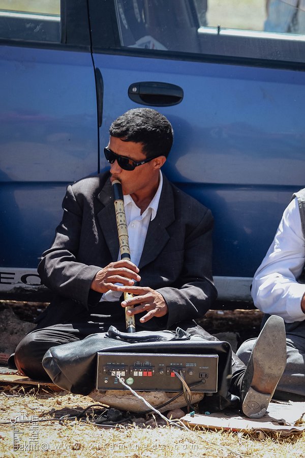 Flûtiste (Gasba), Commune de Hounet, Wilaya de Saïda, Waada de Hounet, Mai 2015