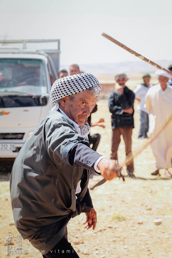 معركة بالعصي، عرض أمام الجمهور، وعدة هونت، ولاية سعيدة، مايو 2015