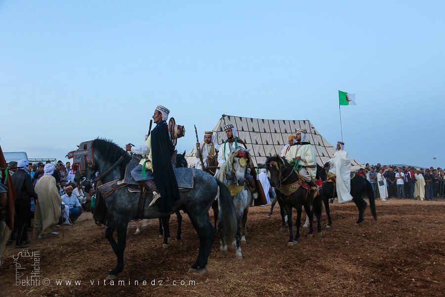 غروب على الاحتفال، وعدة الڨور، ولاية تلمسان، أكتوبر 2016