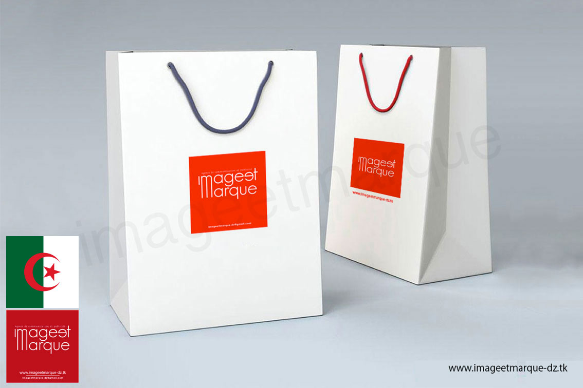 Sac shopping en papier personnalisé