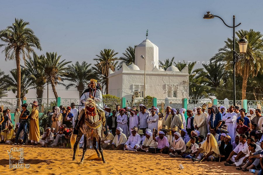 ضريح سيدي الشيخ بن عبد القادر، الفرسان يحتفون بالفانتازيا