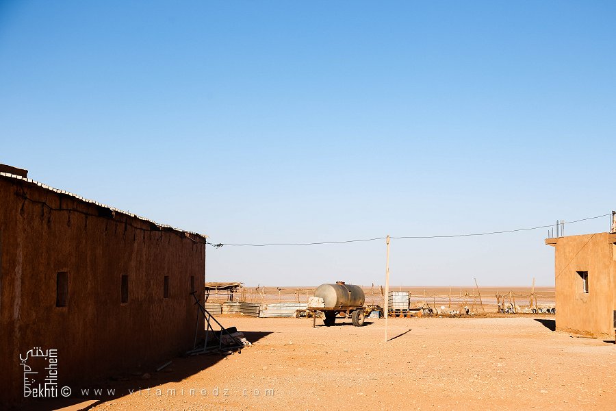 Maison d'un berger au sud de Maamora, dans la Wilaya de Saïda, non loin de Chott Chergui