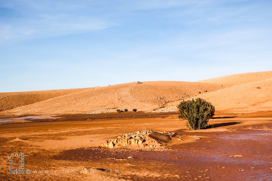 Un fragment du toit du four central du Bordj Khneg Azir