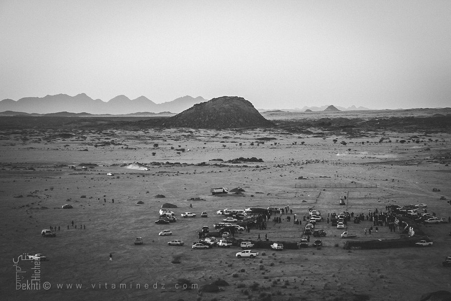 La majesté du désert vue du sommet - Fête du chameau (Tit, Tamanrasset, Décembre 2013)