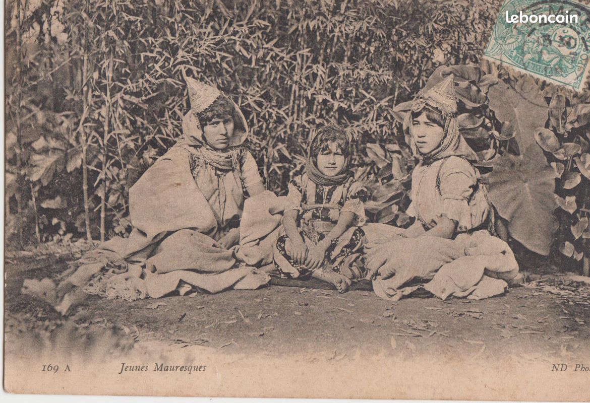 Algérie, Tlemcen, Jeunes Mauresques