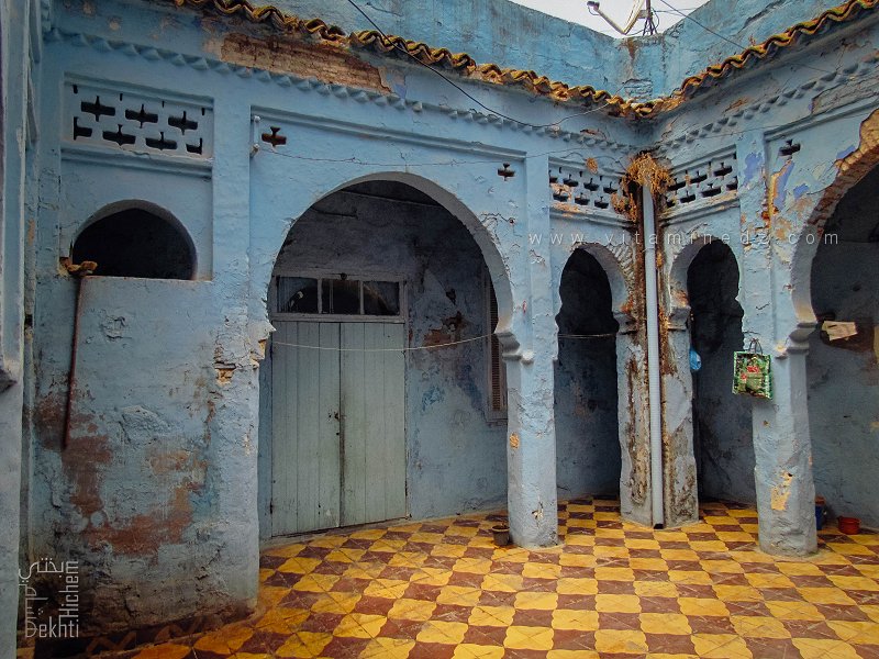 Au cœur d'une maison traditionnelle tlemcénienne, Dar El Baroudi (Derb Sensla, Médina de Tlemcen)
