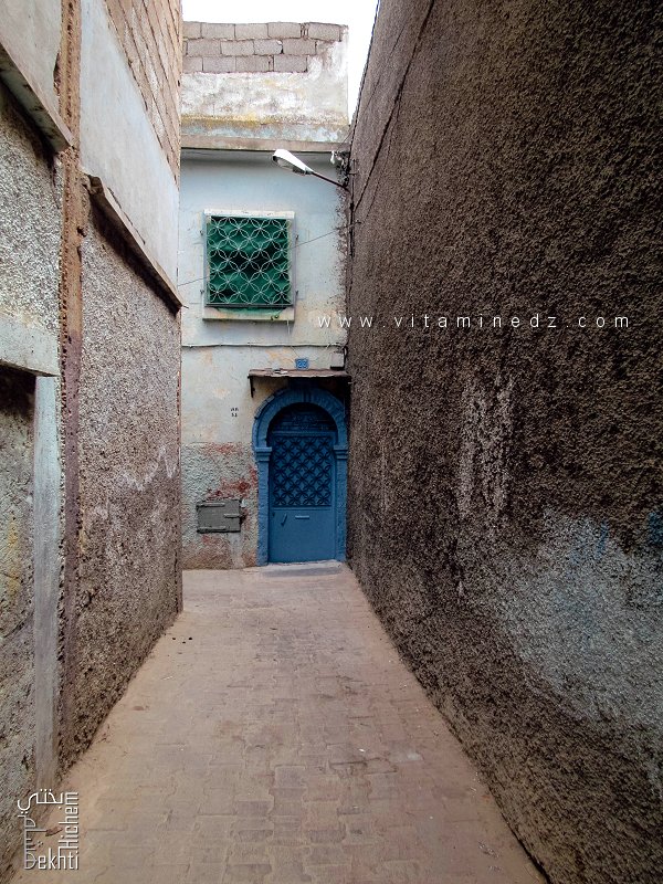 Maison au bout d'une ruelle étroite (Derb Sensla, Médina de Tlemcen)