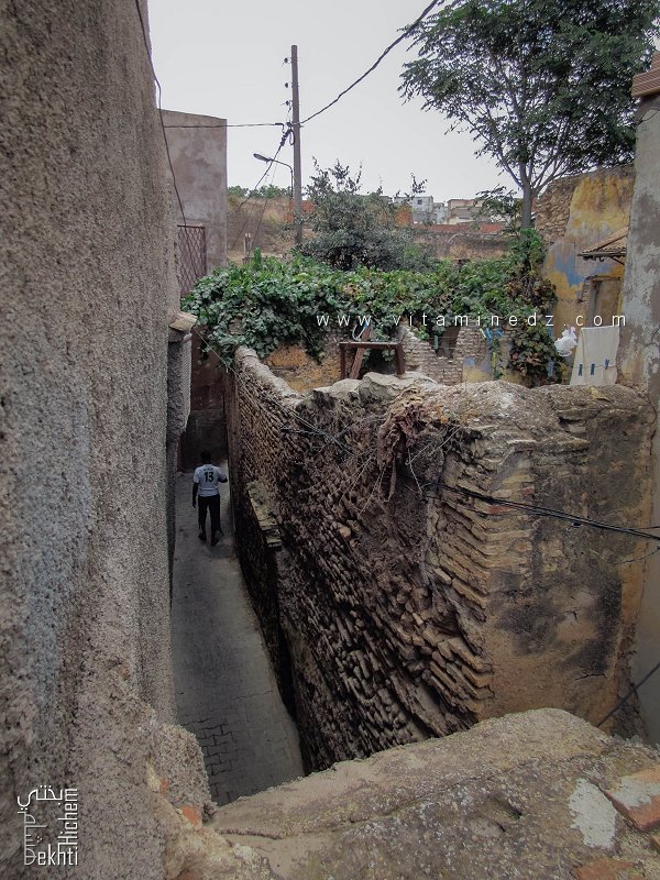 منزل قديم من العهد الزياني بجدران من الطوب النيء (درب السنسلة، مدينة تلمسان)