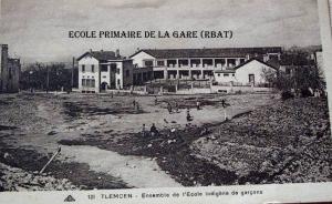 TLEMCEN  ---   ECOLE PRIMAIRE DE LA GARE (RBAT)