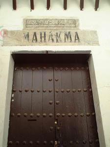 TLEMCEN-----JUSTICE MUSULMANE MAHAKMA