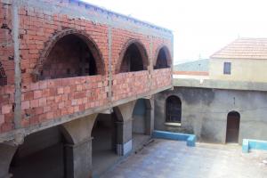 INTERIEURE DE LA ZAOUIA EN CONSTRUCTION