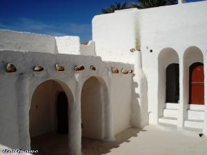 Ben Isguen (At Isjen)....la terrasse  d'une maison  de Ksar