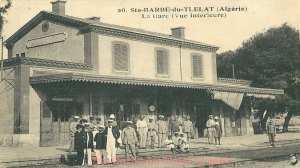 Ancienne gare de Sainte-Barbe-du-Tlélat (Oran)