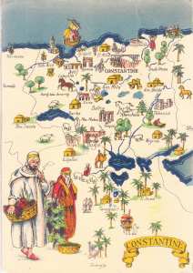 Un voyage illustré dans le département de Constantine, 1945