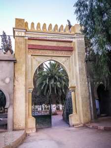 المدخل الجديد لمقبرة سيدي سنوسي بتلمسان