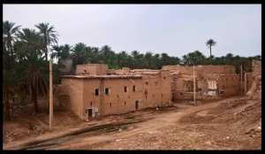 Mosquée de Sidi Massoud dans la palmeraie de Chetma (Biskra)