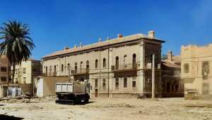 Biskra : Hôtel du Sahara rasé