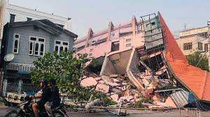 Planète (Birmanie/Asie) - Tremblement de terre du vendredi 28 Mars 2025