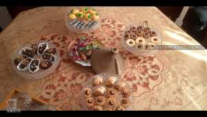 Gâteaux traditionnels tlemceniens pour la fête de l'Aid