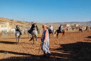 الشيخ باللباس التقليدي – الفراڨيڨ (ولاية معسكر)