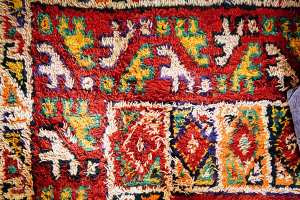 Tapis aux formes et couleurs du désert, Wilaya d’Adrar