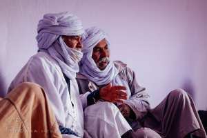 Vieux personnages du village – Hinoune, Commune de Foggaret Ezzoua, Wilaya de Tamanrasset