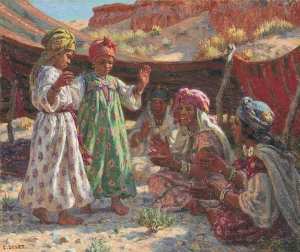 Peintre  Nasserdine ETIENNE DINET