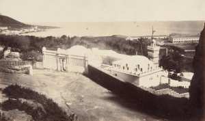 Photo de 1858 : Mosquée et mausolée de Sidi Abderrahmane Ethaalibi